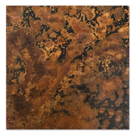 distressed patina color copper sheet